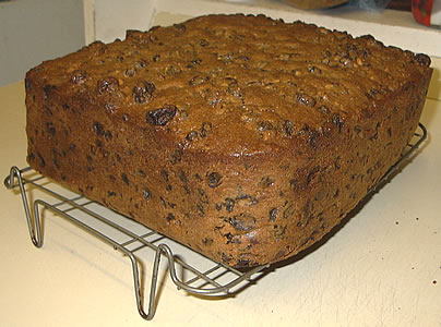 fruit cake image. Rich fruit cake recipe: