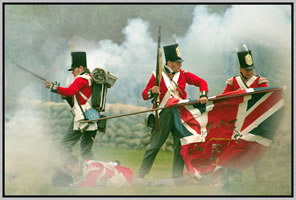 English redcoats (c) Mike Lindsay ARPS