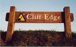Cliff edge (c) ukstudentlife.com