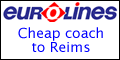 cheap coach tickets and timetable for eurolines coaches from london to reims