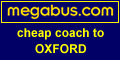Megabus cheap coach to Oxford