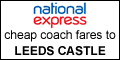 cheap coach tickets and timetable for coaches to leeds castle