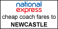 cheap coach tickets and timetable for coaches to newcastle