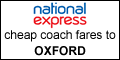 cheap coach tickets and timetable for coaches to oxford
