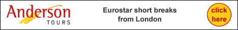 Short breaks from London to Europe by Eurostar train
