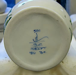 Delft date marks oud Japanese Porcelain